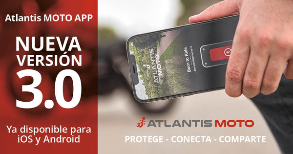 Versión 3.0 Aplicación Atlantis Moto