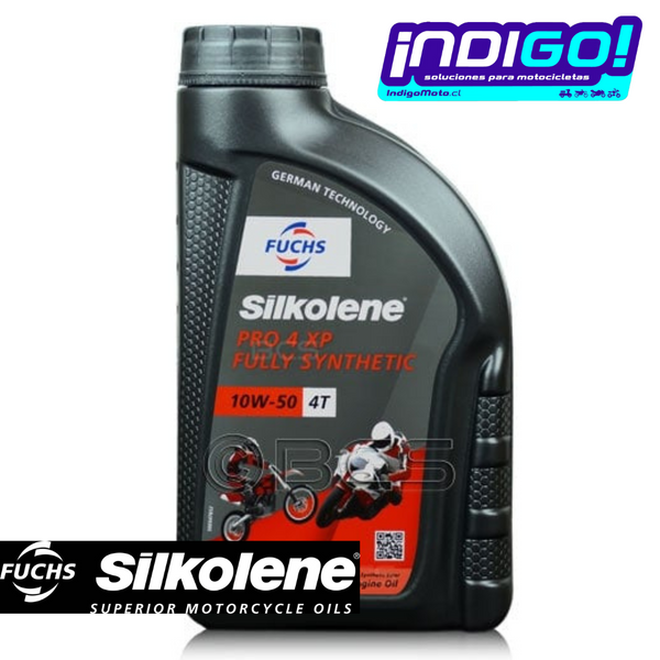 Aceite motor Pro 4 XP Silkolene 10w50 Full SIntetico 1L.