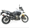 Escape Black Widow  Oval Black 300mm  Suzuki Vstrom 800 DE KIT COMPLETO