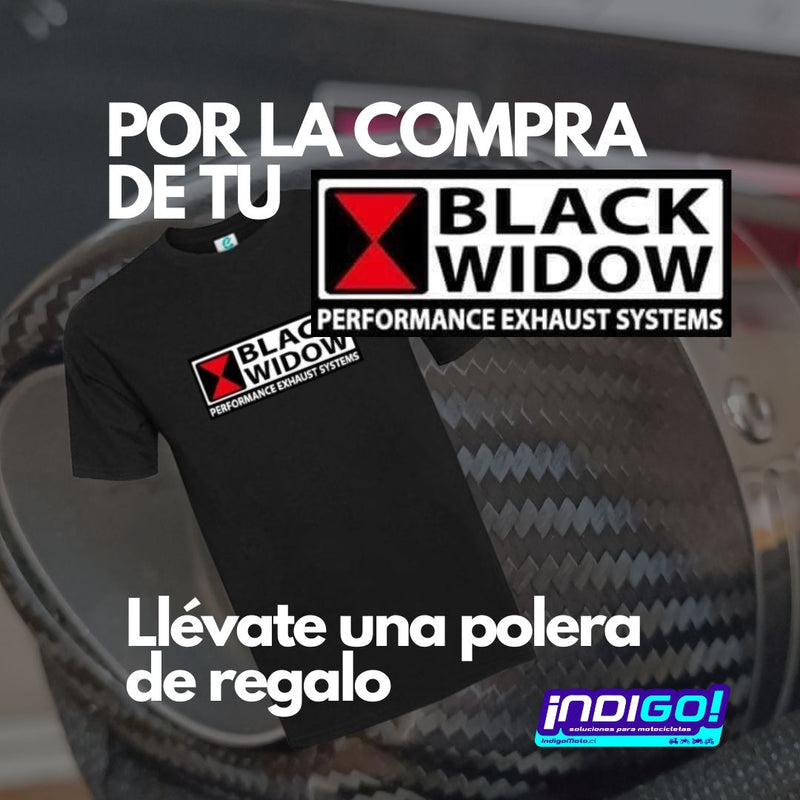Escape Black Widow Slip-On 400 - 52 mm