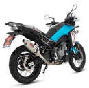Escape Black Widow Oval 300 mm CFMoto MT 450 KIT COMPLETO