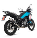 Escape Black Widow Oval 300 mm CFMoto MT 450 KIT COMPLETO