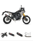 Escape Black Widow Black Carbon  Tenere 700 2024 - 2026 KIT COMPLETO