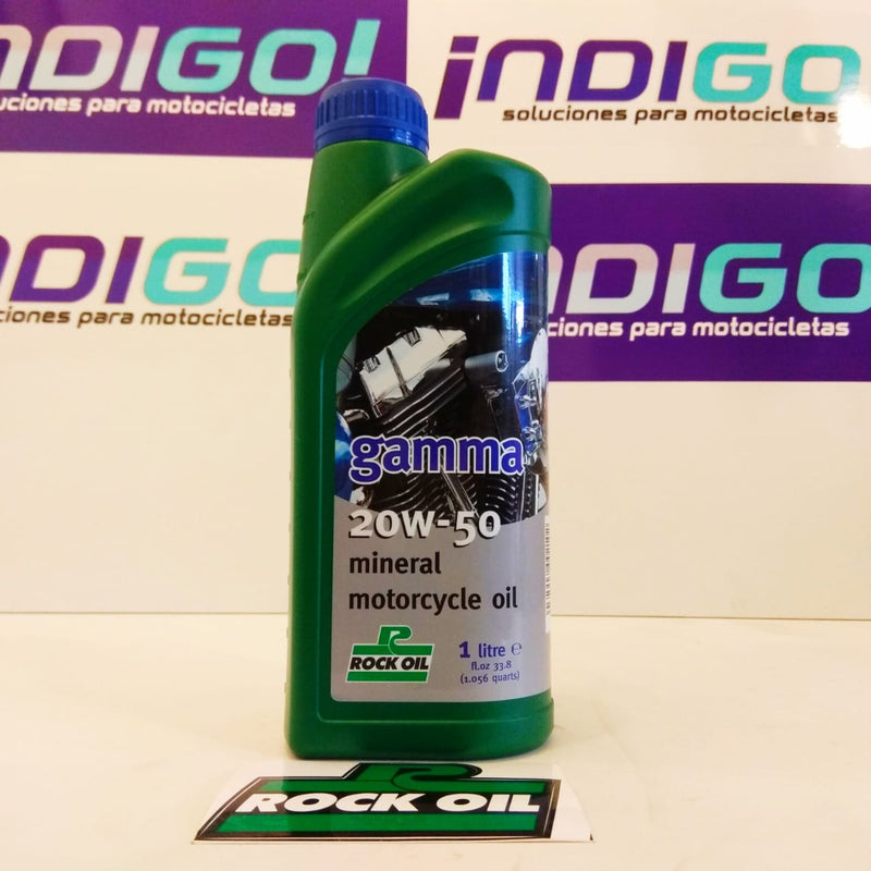 Aceite motor Gamma 20W50 litro Mineral