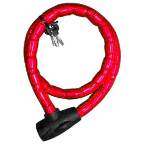 Cadena con llave ( cable de metálico)