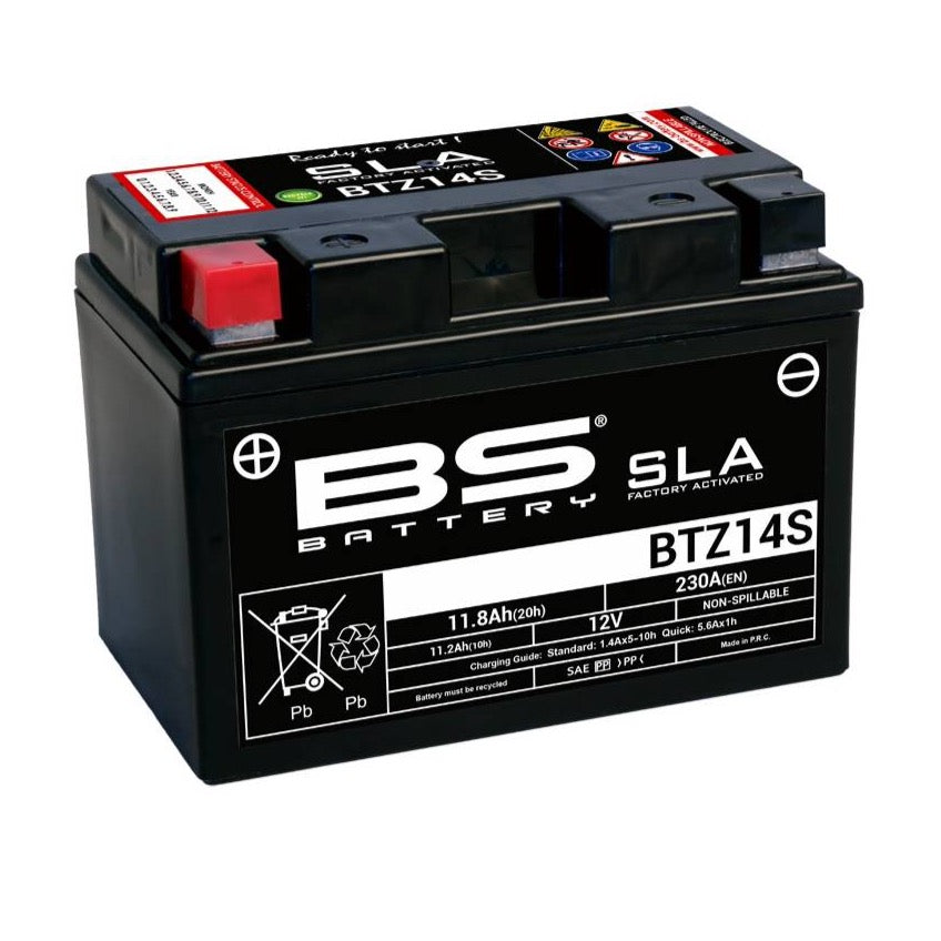 Batería BS BTZ14-S SLA (ACTIVADA)