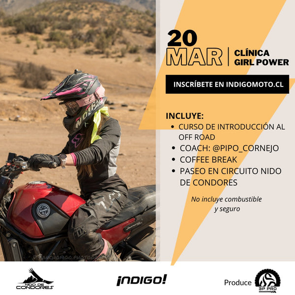 Clínica offroad Girl Power 20 de marzo